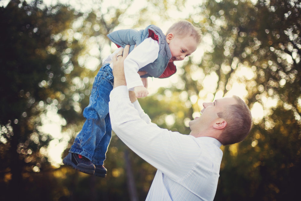 Reid and dad