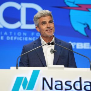 Randy Allen speaking at Nasdaq
